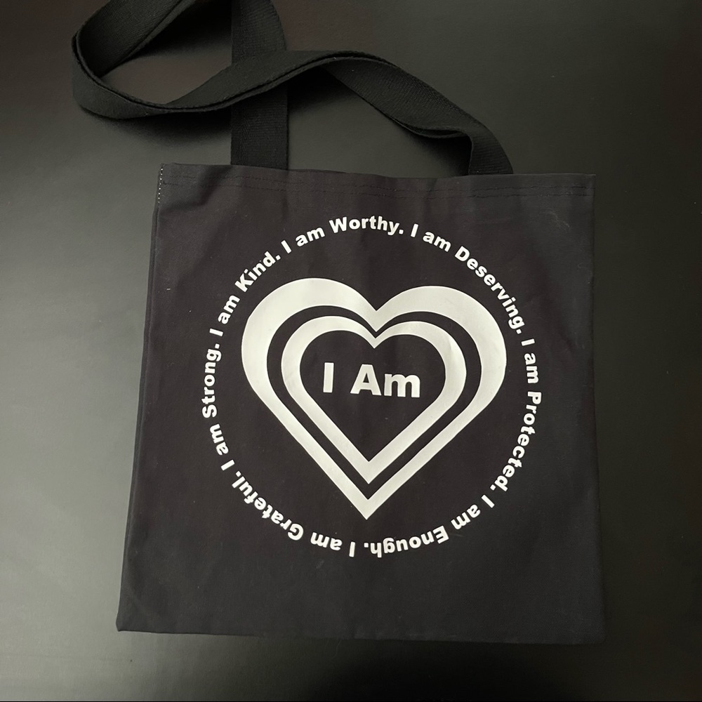 Handmade Affirmations Tote Bag